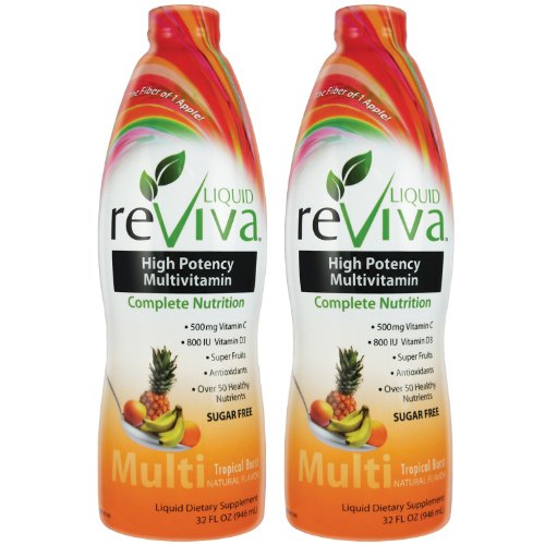 UPC 786173994673, SCS Liquid ReViva High Potency Multivitamin - 2 pk.