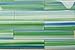 Green and Blue Tidal Glass Subway Tile for Kitchen Backsplash or Bathroom, Color Sample