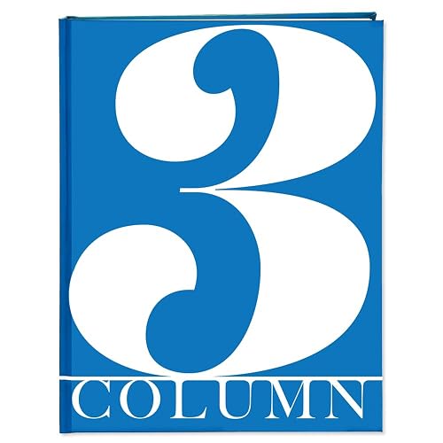 Notebook 3 Column BookFactory 3 Column Book/Hardbound Columnar Notebook (Three Columns ...