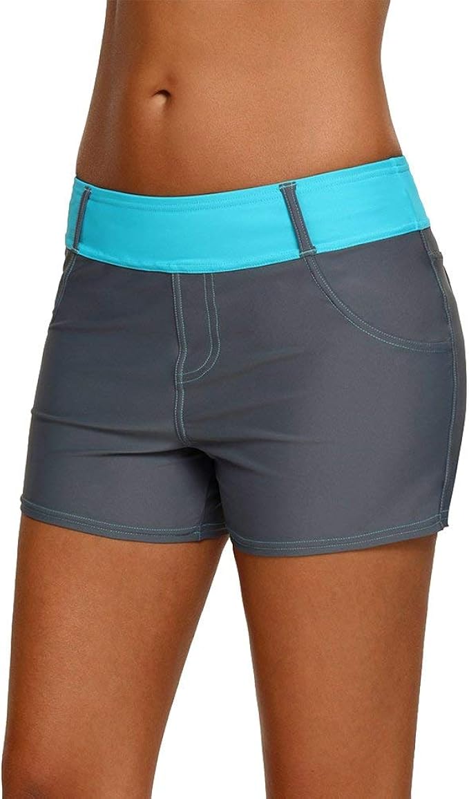 Elodiey Shorts De Baño para Pantalones Negocios Mujer Cortos Bikini De
