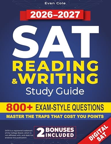 Amazon.com: Digital SAT Reading & Writing: The Ultimate Study