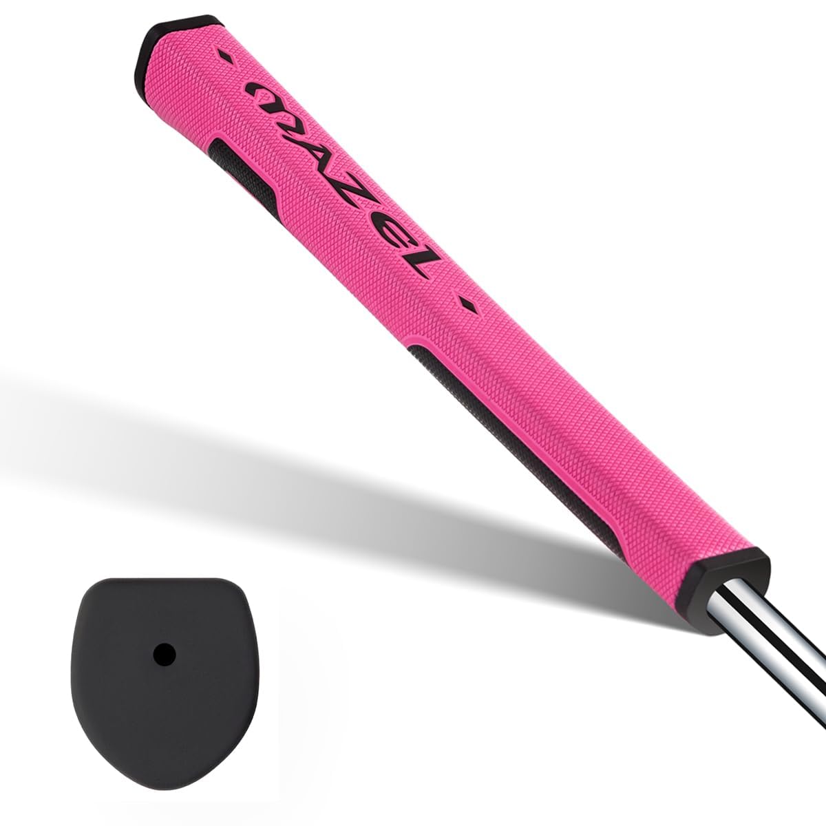 MAZEL Ultra-light Golf Putter Grip 2.0 Non-slip Texture Design, Improves Stability of Gripping and Putting (Pink)