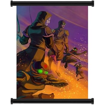 Amazon.com: Avatar: The Legend of Korra Cartoon Fabric Wall Scroll