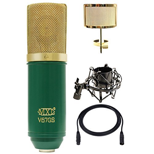 MXL V67-MD1 Bundle | Large Diaphragm Cardioid Condenser Microphone Kit V67GS 57 PF005-G SR 25 X