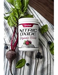 Beet Juice Powder (Organic) Nitric Oxide by Snap Supplements - Blood Flow and...