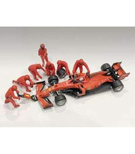 Amazon.com: American Diorama F1 Pit Crew Figures (Set III) for 1