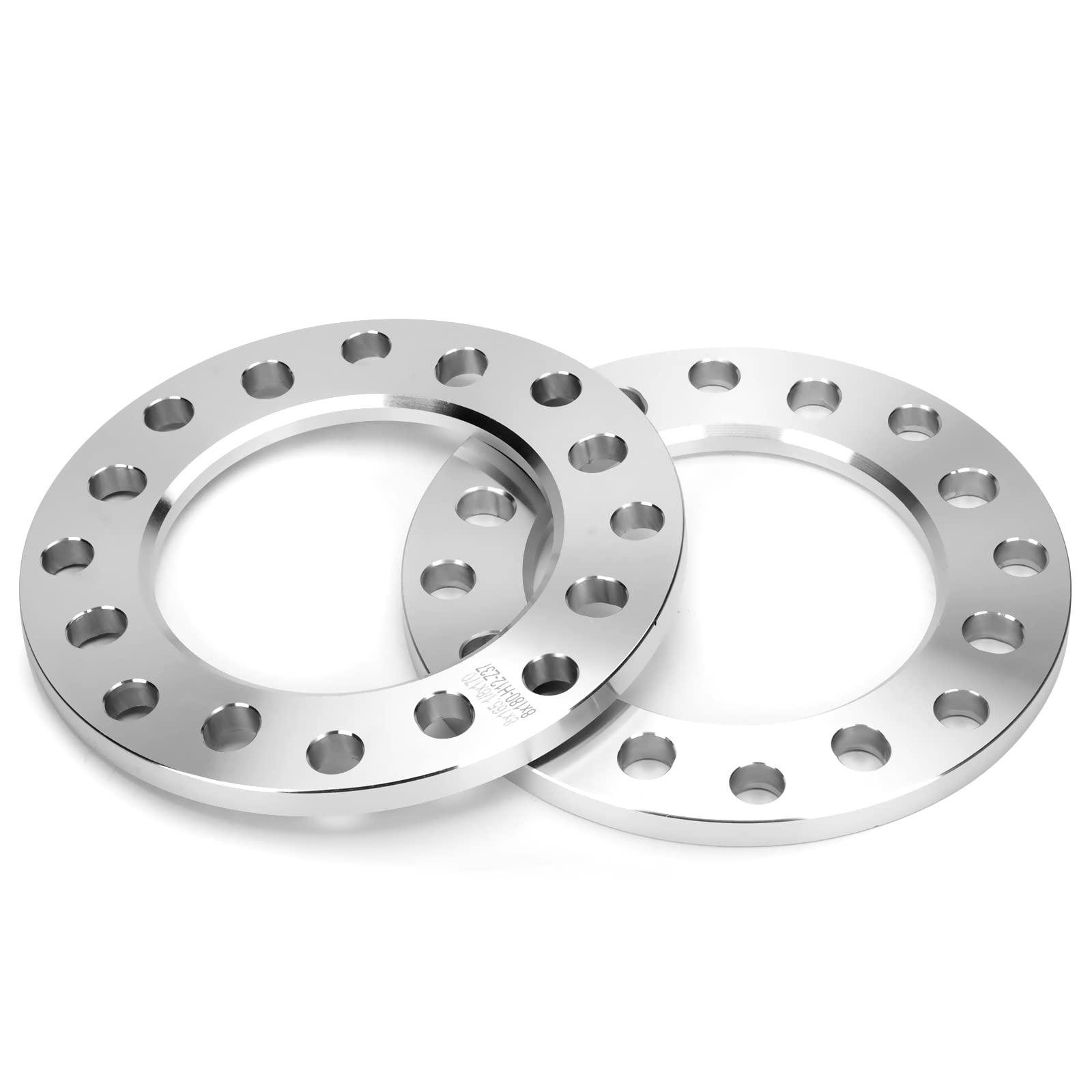 Photo 1 of KSP 8 Lug Universal Wheel Spacers 12mm, 1/2in 8x6.5 8x165.1 8x170 8x180 Lug Spacer for F350 250 Ram 2500 3500 Express Silverado Suburban Sierra 2500 3500HD Dually Wheel, 2PCS CNC Machined Spacer