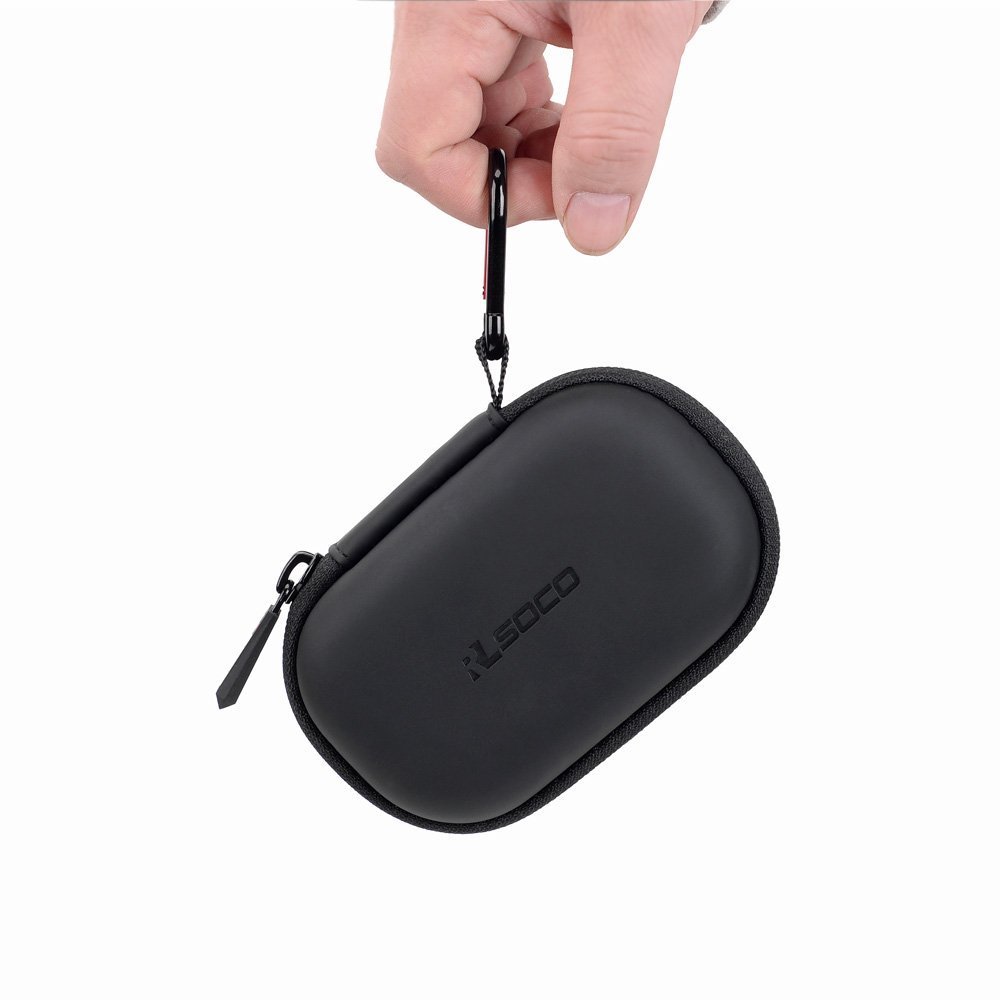 RLSOCO Carrying Case for In-ear Headphone Earbuds Earphone beats x, Anker SoundBuds Slim, Bose SoundSport, Apple Pods, TaoTronics, AUKEY Earbuds, SanDisk Card Reader