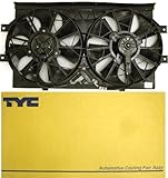 TYC 621420 Chevrolet Replacement Radiator/Condenser Cooling Fan Assembly