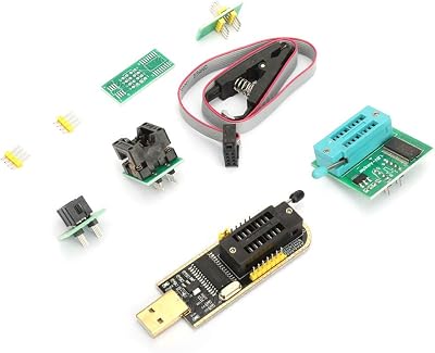 Shanrya CH341A USB Programmer SOP8 DIP8 Converter 24 25 Series EEPROM Router LCD