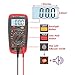 DMiotech Digital Multimeter Battery Tester Battery Load Test Resistance Continuity Diode AC/DC Voltage Current Transistor hFE Meter with LCD Display Smart-B