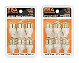 6 pk LED Replacement Light Bulb 921/T15 Wedge base