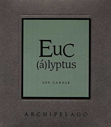 Archipelago Soy Candle, Eucalyptus, 14 oz.