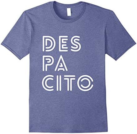Mens Despacito T-Shirts for Men &amp; Women, Summer Top Medium Heather Blue