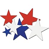 Beistle Patriotic Star Cutouts