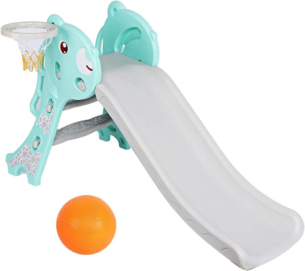 Zoternen Toboggan Bebe Toboggan Extérieur Intérieur pour Enfants avec