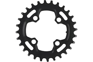 FABULETTA 28T Narrow Wide Tooth Chain Ring For 64BCD Mountain Bike Cranksets Steel Material Supports Consistent Drivetrain Op