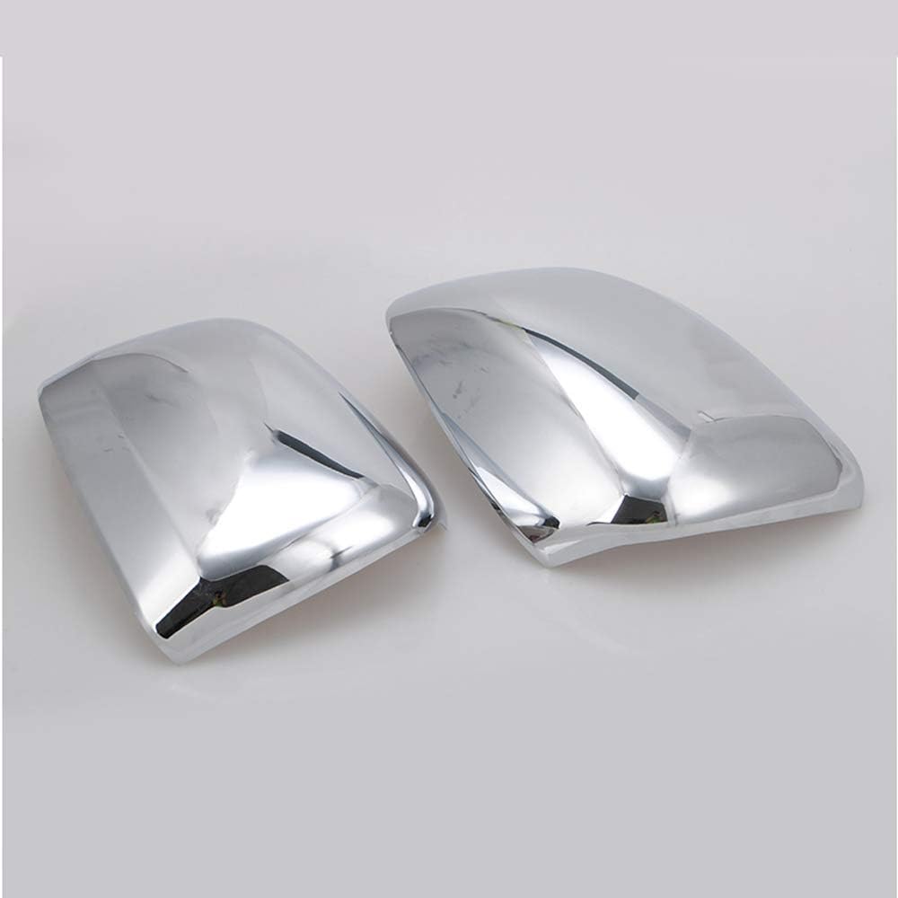 D28JD 1 Pair Side Wing Mirror Covers Rear View Mirror Caps Bright silver Rearview Mirror Housing Protection Silver for Jeep Grand Cherokee 2011-2019
