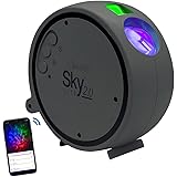 BlissLights Sky Lite 2.0 - RGB LED Laser Star Projector, Galaxy Lighting, Nebula Lamp (Green Stars, Smart App)