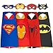 SPESS Costumes Dress Up Clothes 4pcs Girl Capes and Masks with Red Bag (4Pcs Boys-2)