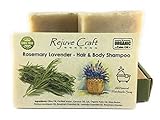 Rosemary Lavender Hair & Body Shampoo Bar. All