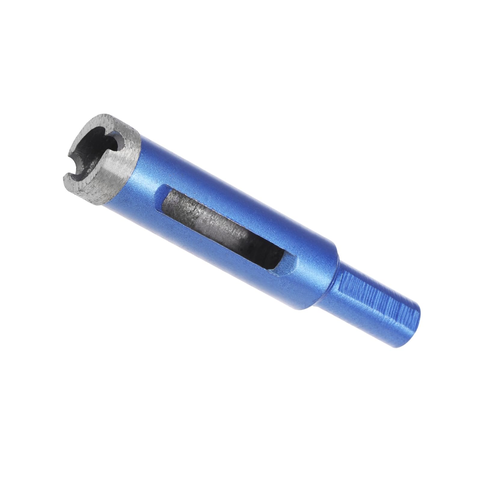 CoCud Diamond Core Drill Bit, 18mm Dia Round Shank, Tiles Stones Marble Concrete Dry/Wet Hole Saws Blue - (Applications: for M10 Angle Grinder), 1-Piece