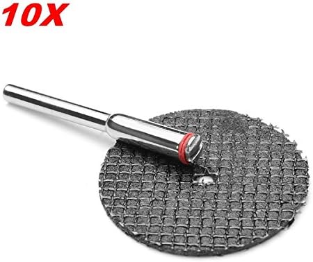 10pcs 32mm Reinforced Flat Cut-off Wheel Resin Cutting Discs Chop Saw Blade