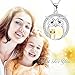 YFN Mother Owl Pendant Necklace Sterling Silver for Mom Women