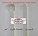 Serious Ties - Extra Heavy Duty Cable Ties (50, 36 inch/175Lbs/Natural)