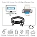 TECHTOO USB 2.0 Extension Cable 16 FT USB Active Repeater Cord Type A Male to A Female with Built-in Signal Booster Chips