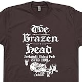 L - Dublin Ireland Oldest Bar T Shirts Irish Beer Pub Tee Vintage Retro Cool Tavern Mens Womens Kids Shirtmandude