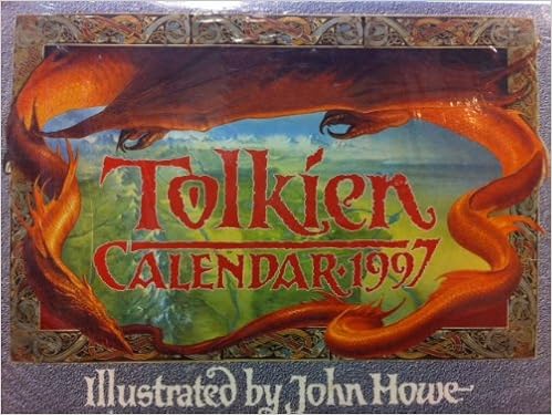 Amazon Tolkien Calendar 1997 Tolkien Calendas Howe John 輸入版カレンダー