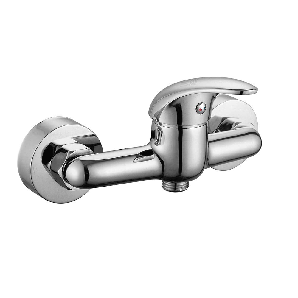 DP Bath Naranjo - Single lever shower mixer tap, 35mm, silver