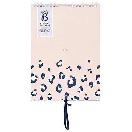 Calendario Parejas 2020 Busy B - motivo leopardo, con ...