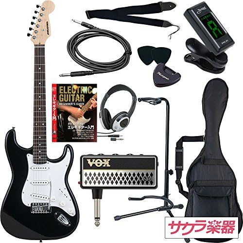 Selder セルダー エレキギター ストラトキャスタータイプ St 16 Bk Vox Amplug2サクラ楽器オリジナルセット
