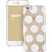 ESR Beat Series Hard Phone Case, Clear Polka Dots