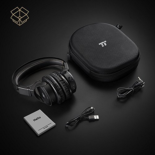 image for TaoTronics Wireless Over Ear Headset Bluetooth Headphones with Microph