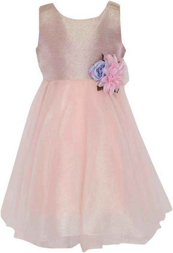 nauti nati Girls' A-Line Midi Dress