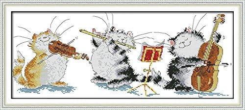 Dimensions Needle Crafts Counted Cross Stich Hand Made 14CT Concert K570 Scenery