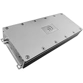 Massive Audio P4 Monoblock Amplifier | 1600W RMS 1-Ohm Stable Car Amp, Class D, MOSFET Power Supply, Bass Boost, Remote Gain, High-Power Subwoofer Amplifier