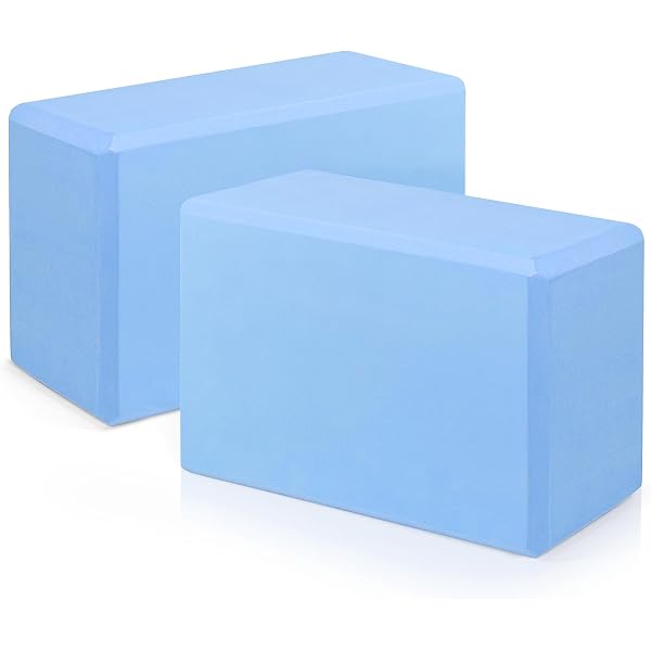 Liliful 10 Pcs Yoga Blocks Bulk Eva Foam Exercise Yoga Brick Soft Non Slip Surface Foam Blocks High Density Yoga Accessories For Workout Stability Balance Deepen Stretches Pilates 9 X6 X3 Green