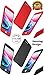 Premium Italian Design 2 Pack iPhone 8 Plus Case/iPhone 7 Plus Case Full Body, with 2 Tempered Glass Screen Protector for 360 Protective Shock Absorption Cover, Waterproof Bag Included (Red & Black)