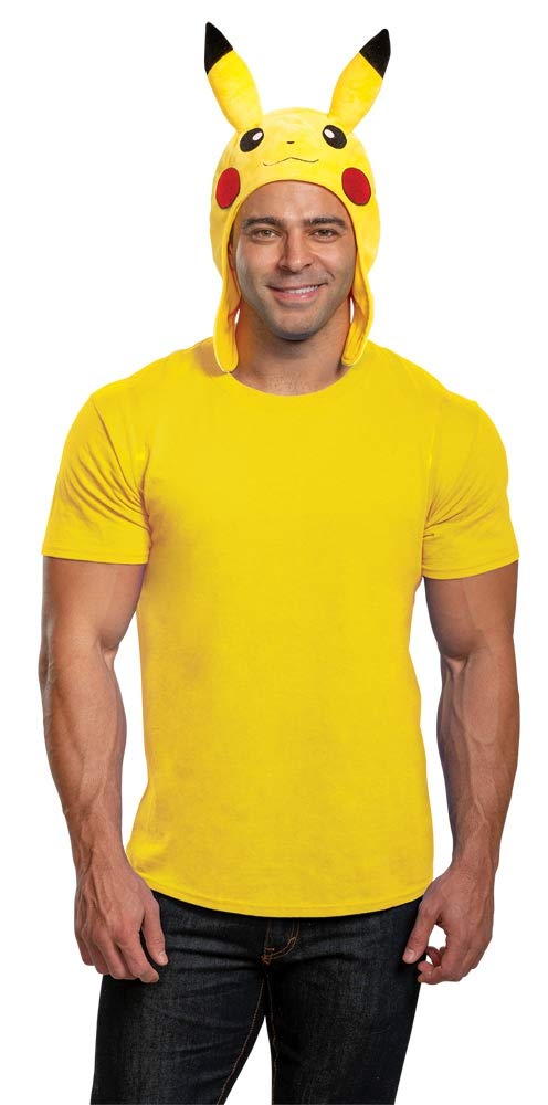 DISGUISE 90297 Pikachu Costume Kit, Yellow, One Size Adult