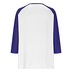 Henley Shirts for Women Y2K Contrast Color Block
