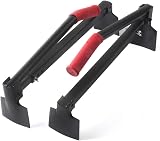 IVhomeshop 2 Pcs Adjustable Brick Tongs D Type Brick Holder 16-29in view 2