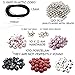 Fun-Weevz 100 Assorted Porcelain Beads for Jewelry Making Adults (Assorted 2)