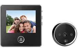 digitharbor® 3" LCD Screen Digital Door Camera Electronic Door Viewer Bell IR Night vison Door Peephole Camera Photo Recording 120 degrees Wide View Angle
