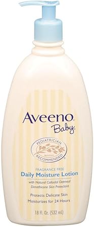 aveeno baby daily moisturizing lotion 18 oz