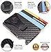 Carbon Fiber Wallet Money Clip by Widely Quality - RFID Blocking - Complete Gift Set Including Key Holder Organizer - Minimalist - Card Holder with Smart Keychain - Slim and Compact - Lightweight