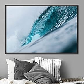 signwin Framed Canvas Wall Art Coastal Freedom Aerial...